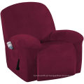 Tingido Stretch Recliner Slipcovers Capa Reclinável para cadeira de escritório